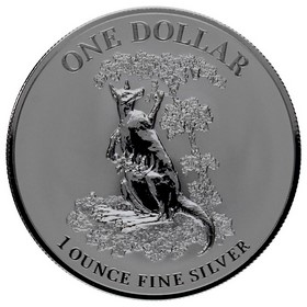 Moneda Australia 1 Dólar Canguro Plata 2015 1oz