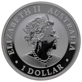 Moneda Australia 1 Dólar Kookaburra Plata 2021 1oz