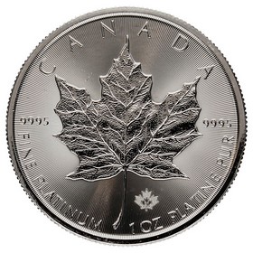 Moneda Canadá 50 Dólares Platino 2021 1oz