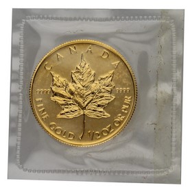 Moneda Canadá 20 Dólares Oro 1990 1/2oz