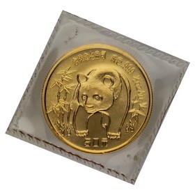 Moneda China 50 Yuanes Panda Oro 1986 1/2oz