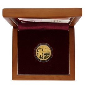 Moneda China 150 Yuanes 2008 Olimpiadas Levantamiento de Peso Oro 2008 0,33oz