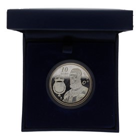 Moneda 10 Euros Felipe II Plata 2009 Madrid 27g