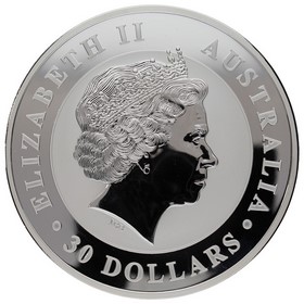Moneda Australia 30 Dólares Kookaburra Plata 2016 1Kg