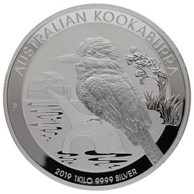 Moneda Australia 30 Dólares Kookaburra Plata 2019 1Kg