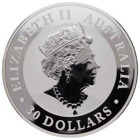 Moneda Australia 30 Dólares Kookaburra Plata 2019 1Kg