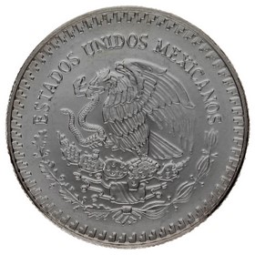 Moneda México 1 Onza Libertad Plata 1992 Mo-México 31,09g