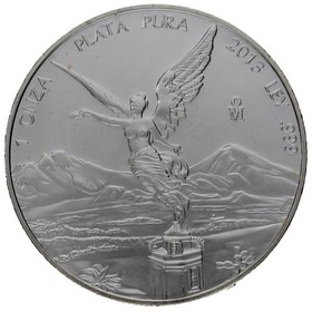 Moneda México 1 Onza Libertad Plata 2013 Mo-México 1oz