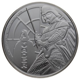 Moneda Niue 2 Dólares Darth Vader Plata 2022 1oz