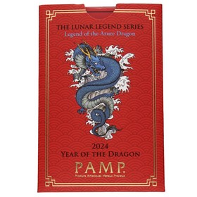 Lingote PAMP 1 Oz Año del dragón Oro 2024 1oz