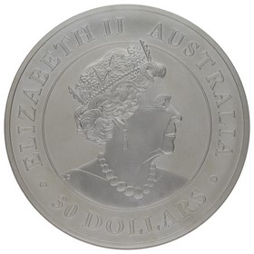 Moneda Australia 30 Dólares Koala Plata 2021 1Kg