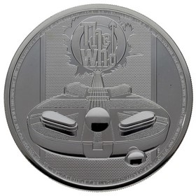 Moneda Reino Unido 2 Libras The Who Plata 2021 1oz