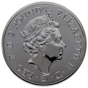Moneda Reino Unido 2 Libras The Who Plata 2021 1oz