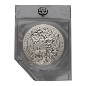 Moneda Ruanda 50 Francos Antilope Plata 2014 1oz