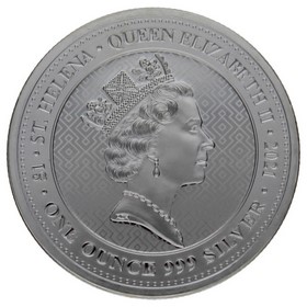Moneda Santa Elena 1 Libra Victory thought harmony Plata 2021 1oz
