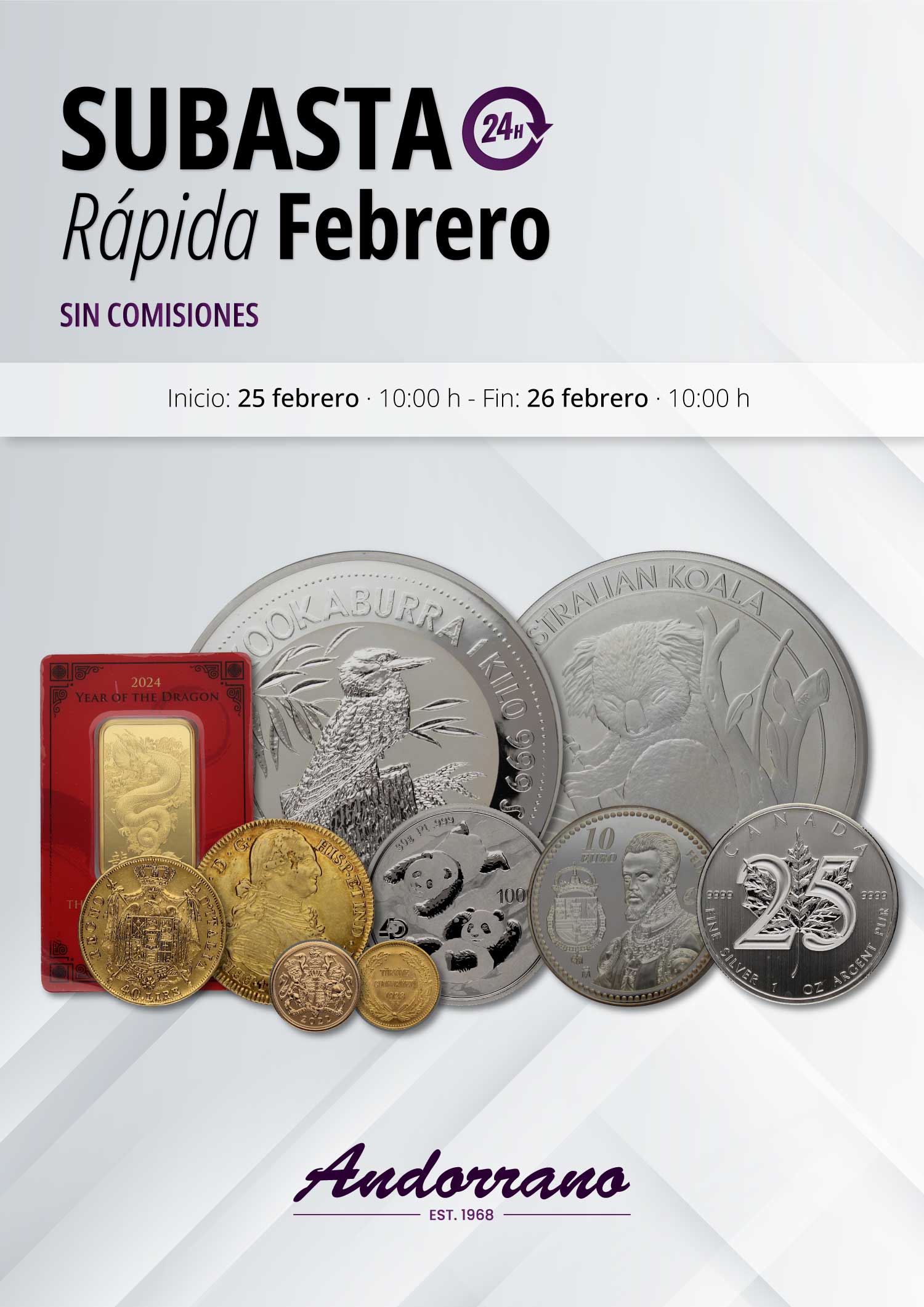 Subasta Rápida Febrero 2025