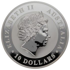 Moneda Australia 10 Dólares Kookaburra Plata 2016 P-Perth 10oz