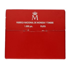 Moneda 1000 Pesetas 100 Años muerte Antonio Cánovas del Castillo Plata 1997 M-Madrid 13,50g