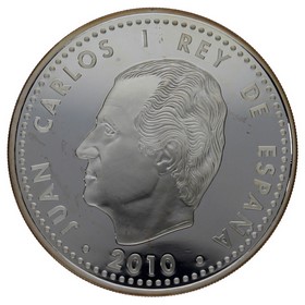 Moneda 10 Euros Xacobeo 2010 Plata 2010 M-Madrid 27g
