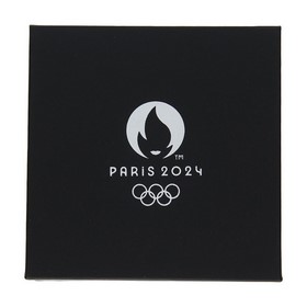 Moneda Francia 10 Euros París 2024 - Natación Plata 2021 París 22,20g