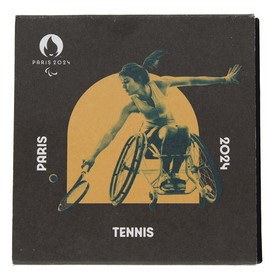 Moneda Francia 10 Euros París 2024 - Tenis Plata 2021 París 22,20g