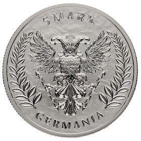 Moneda Germania 5 Marcos Plata 2023 1oz