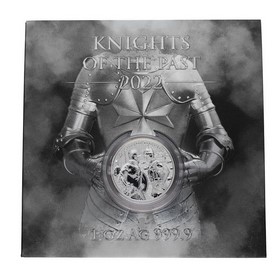 Moneda Malta 5 Euros Caballeros del Pasado Plata 2022 1oz