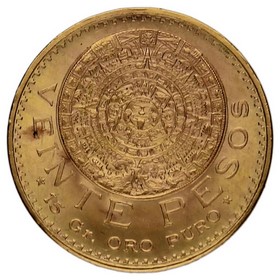 Moneda México 20 Pesos Oro 1959 16,67g
