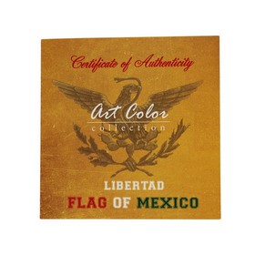 Moneda México 1 Onza Libertad coloreda Bandera de México Plata 2023 1oz