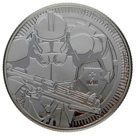 Moneda Niue 2 Dólares Stormtrooper Plata 2019 1oz