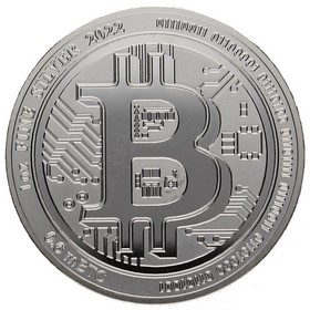 Moneda Niue 2 Dólares Bitcoin Plata 2022 1oz