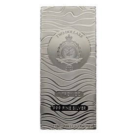 Moneda Niue 2 Dólares Barra de Beskar Plata 2023 1oz