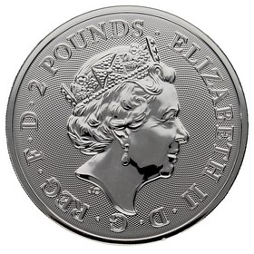 Moneda Reino Unido 2 Libras Tower Bridge Plata 2018 1oz