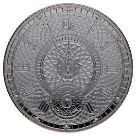 Moneda Tokelau 6 Dólares Chronos Plata 2022 1oz