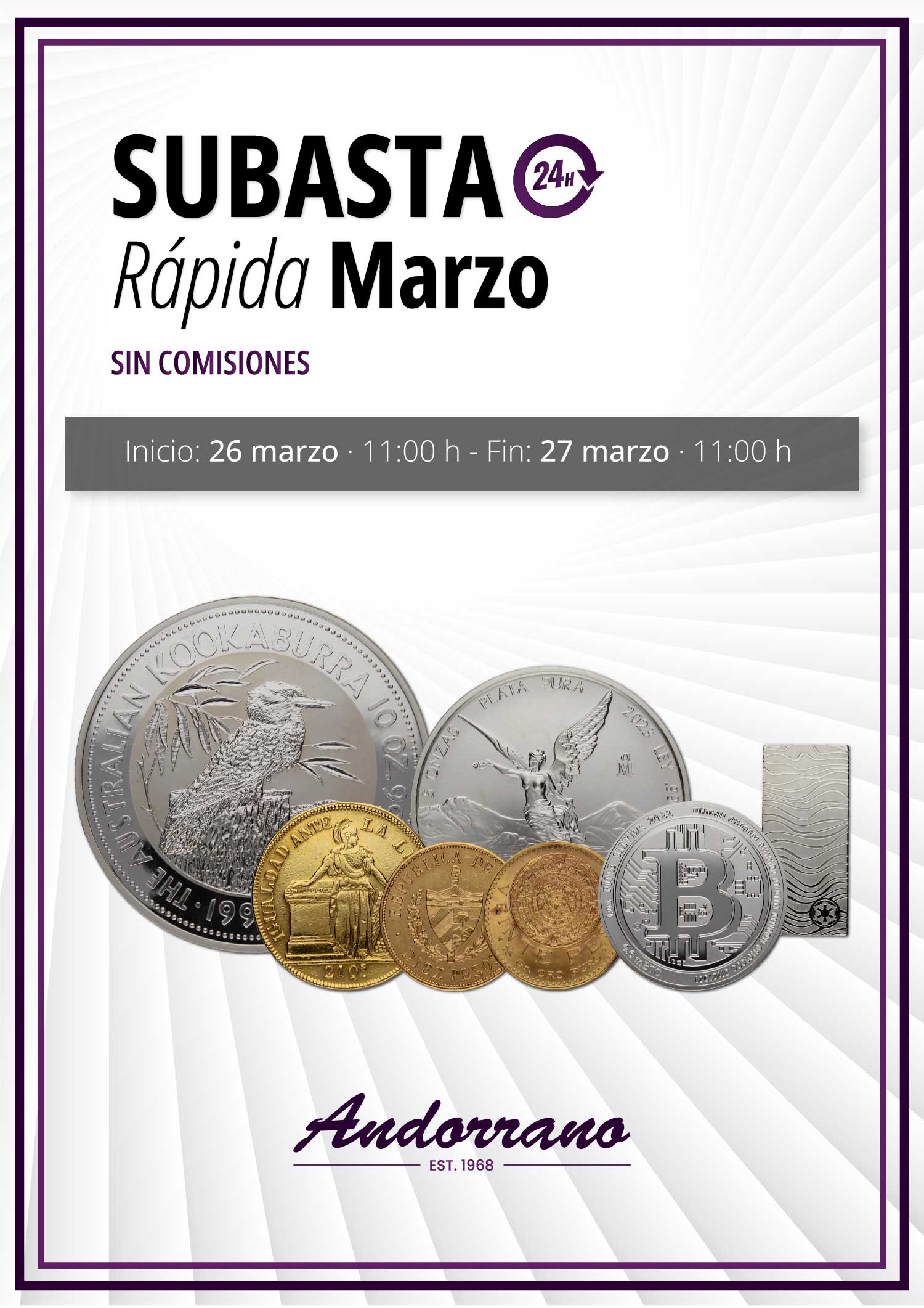 Subasta Rápida Marzo 2025