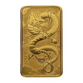 Moneda Australia 100 Dollars Dragón Oro 2019 1oz