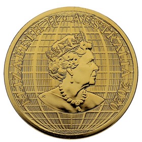 Moneda Australia 100 Dollars Cielos del Sur Oro 2020 1oz