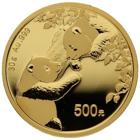 Moneda China 500 Yuans Panda Oro 2023 30g