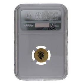 Moneda Australia 15 Dollars Año del Dragón MS69 Oro 2000 1/10oz