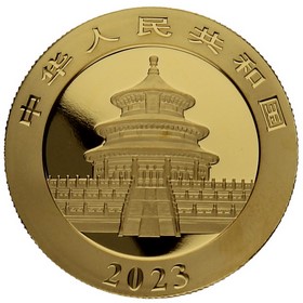 Moneda China 200 Yuans Panda Oro 2023 15g