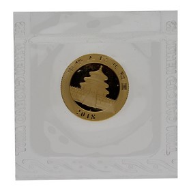 Moneda China 50 Yuans Panda Oro 2018 3g