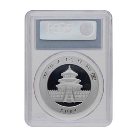 Moneda China 10 Yuans Panda MS69 Plata 2004 1oz