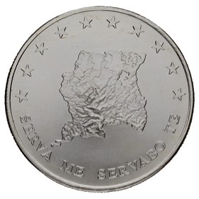 Moneda Surinam 10 Dollars Plata 2013 1oz