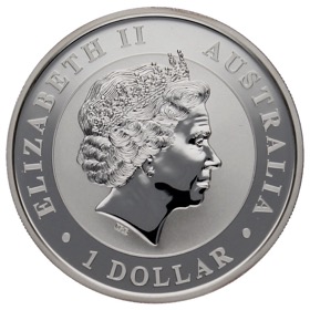 Moneda Australia 1 Dólar Kookaburra Plata 2016 P-Perth 1oz