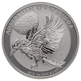 Moneda Australia 1 Dólar Kookaburra Plata 2018 P-Perth 1oz
