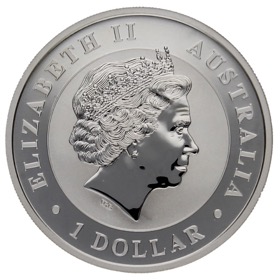 Moneda Australia 1 Dólar Kookaburra Plata 2018 P-Perth 1oz