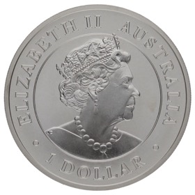 Moneda Australia 1 Dólar Koala Plata 2022 P-Perth 1oz