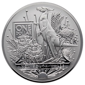 Moneda Australia 1 Dólar Escudo de Armas-Nueva Gales del Sur Plata 2022 1oz