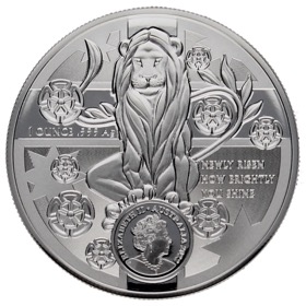 Moneda Australia 1 Dólar Escudo de Armas-Nueva Gales del Sur Plata 2022 1oz