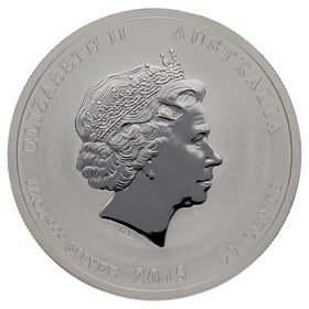 Moneda Australia 0,5 Dólares Año de la Cabra Plata 2015 P-Perth 1/2oz